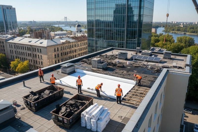 Single Ply Roof Replacement
